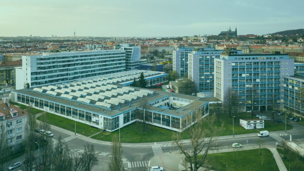 Raised view of Czech uni
